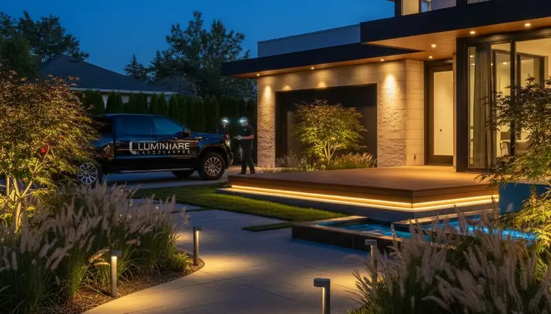 Landscape lighting in Thornton, CO for safe, beautiful outdoor curb appeal