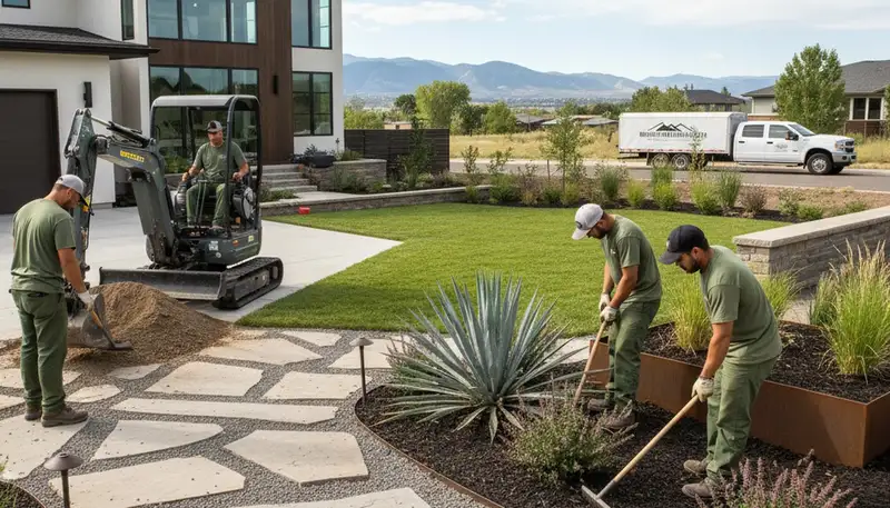 Landscaping services in Thornton, CO for residential and commercial properties