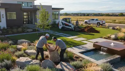 Landscaping services in Thornton, CO for residential and commercial properties