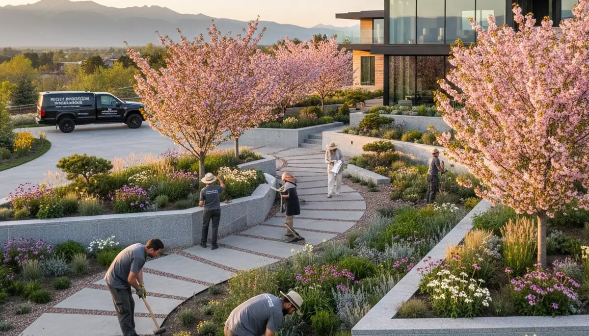 Landscaping services in Thornton, CO for residential and commercial outdoor property care