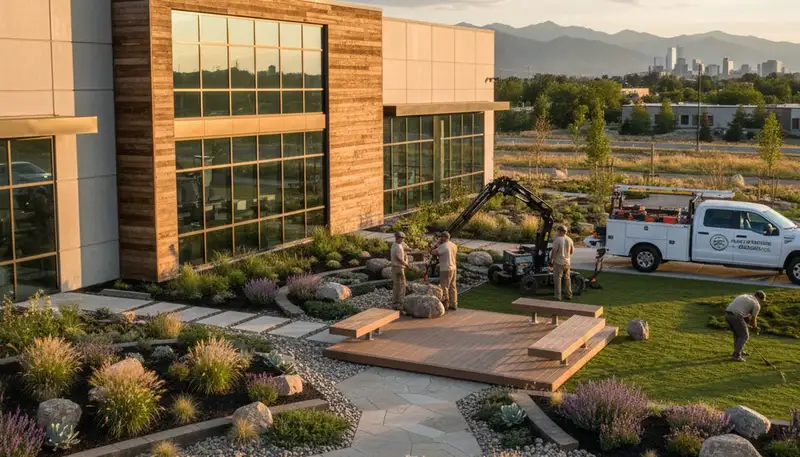 Landscaping services in Thornton, CO for residential and commercial properties