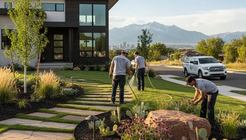 Thornton, CO landscaping services for residential and commercial properties