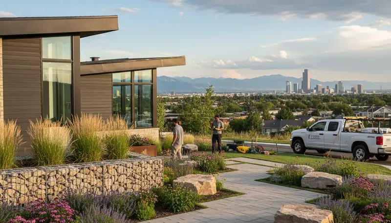 Landscaping services in Thornton, CO for residential and commercial properties