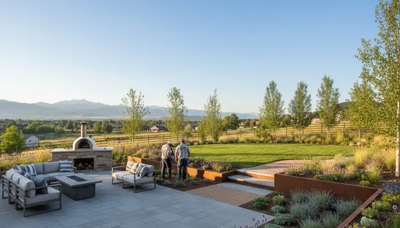 Landscaping services in Thornton, CO for residential and commercial properties