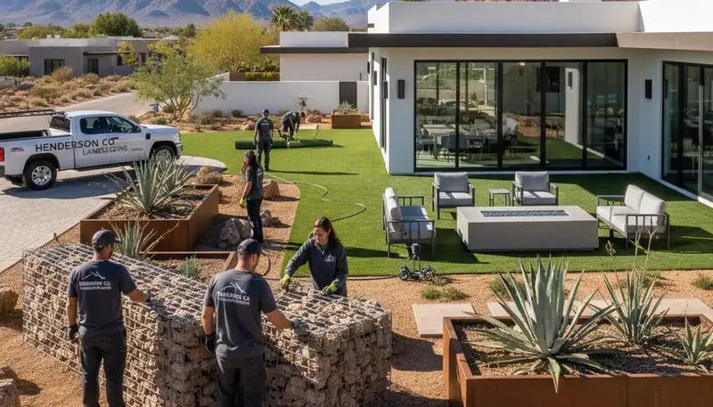 Landscaping services in Thornton, CO for lawns, plant beds, and outdoor property maintenance