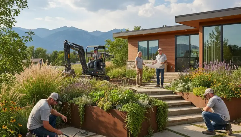 Landscaping service in Thornton, CO for residential and commercial outdoor care