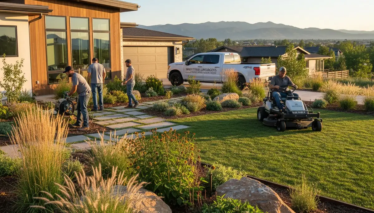 Landscape maintenance service in Thornton, CO for residential and commercial properties