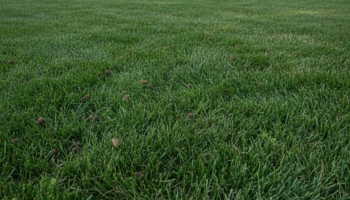 Thornton CO lawn recovering after professional aeration, showing healthy turf growth and soil improvement
